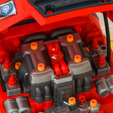 Engaging Kids Truck Engine Toy Set with RC Car Key | Red Mechanic Toys for Ages 3-5