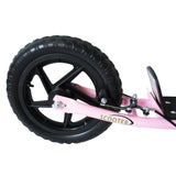 HOMCOM Adjustable Height Kick Scooter for Kids 5-12, Non-Slip Footplate, Big Wheels, Rear Brake, Pink