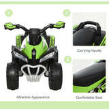 NO Power Kids Ride On Push Car, w/ Music, Lights for 1.5-3, Green