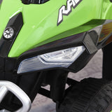 NO Power Kids Ride On Push Car, w/ Music, Lights for 1.5-3, Green
