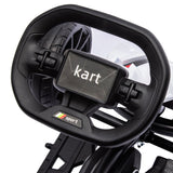 Electric Go Kart for Kids, 12V Adjustable Speed, Safe and Fun, White