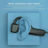 Bone Conduction Headphones Bluetooth 5.1 Wireless Earbuds Outdoor Sport Headset
