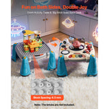 Baby Spacecraft Musical Table Toys for 1-3 Years Old, Learning Activity Desk with Space Theme & Soft-glow Star Projector & 60+ Sound Sources, Toddler Learning Table for Kids 6+ Months