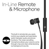 HyperGear Low Ryder Earphones w/Mic 3.5mm