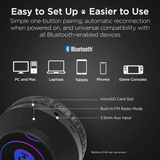 HyperGear Bunny Tracks Wireless Light-Up Headphones