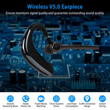 Wireless V5.0 Earpiece ENC Driving Earbuds 180° Rotatable Left Right Ear Fit Earphone For Business Driving Running